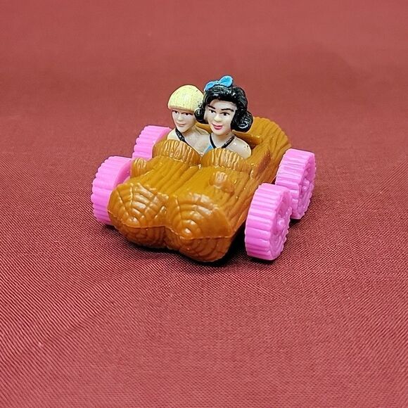 2 Vintage McDonalds Flintstones Mug Glass Cup RocDonalds 1993! - Picture 11 of 16